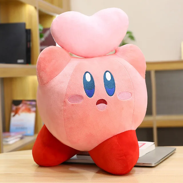 Anime Star Kirbyed Plush Toys Soft Stuffed Animal Doll Fluffy Pink Plush Doll Pillow Room Decoration Toys For Children's Gift 5