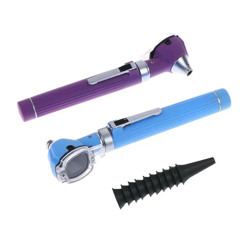 (.) Set Professionale di Otoscopio Diagnostico, Kit per la Cura delle Orecchie a Casa, Endoscopio LED Portatile per Orecchio, Pulitore Auricolare - immagine 3