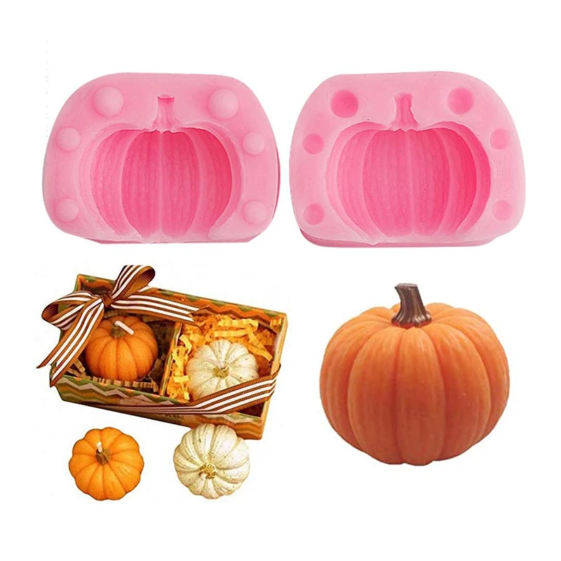 Thanksgiving Themed Silicone Molds 9 Cavity Pumpkin Leaf Oak Fruit Shape  Candy Mold Creative DIY Chocolate Candle Ice Cube Mold - AliExpress