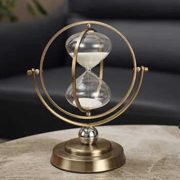 Vintage Globe Hourglass 1