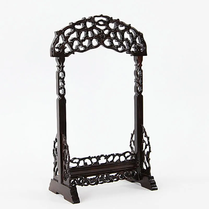 Vintage Solid Wood Necklace Rack, Antique Jewelry Display Props, Gift Hanging