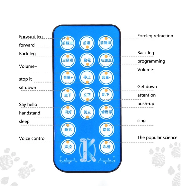 LENENG Remote Control Dog RC Robotic Stunt Puppy Voice Control Electronic Pets Dancing Robot Programmable Pet Kids Toys 4