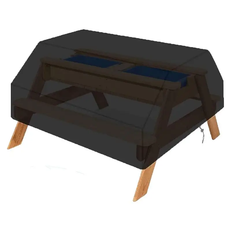 

Patio Cover Patio Picnic Table Protector Sealing Handcraft Tear-Resistant Oxford Dust-Proof For Large Object Table And Chair
