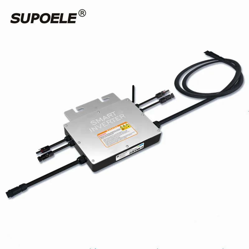 Microinverter Impermeabile Ip65 Solar Grid Tie Micro Inverter 500W 100-250Vac Uscita 47.5-62Hz