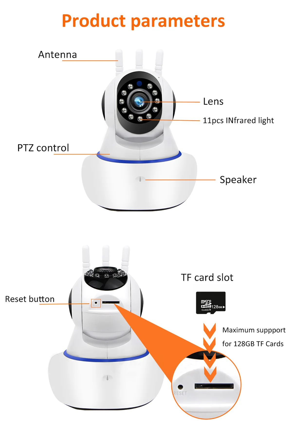  PTZ IP  ī޶, AI ޸ӳ̵  ,   ̺ , Yoosee V380, Carecam , 2MP, 1080P