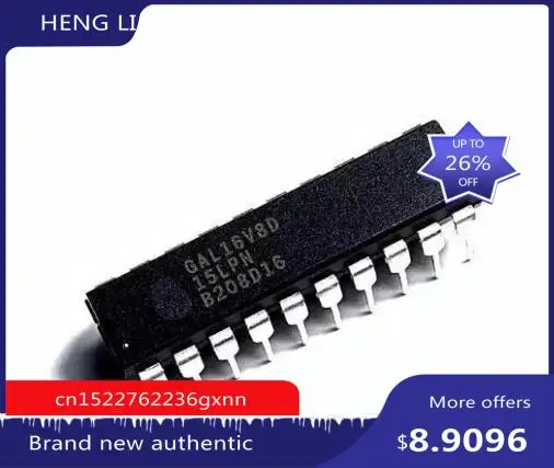 

Freeshipping GAL16V8B-15LPI GAL16V8B