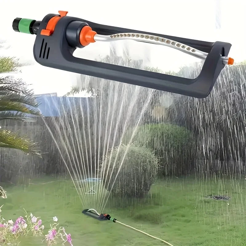 180 Degree Swing Lawn Sprinkler, Adjustable Watering, Lawn Site Bridge Maintenance Watering Irrigation Equipment 
