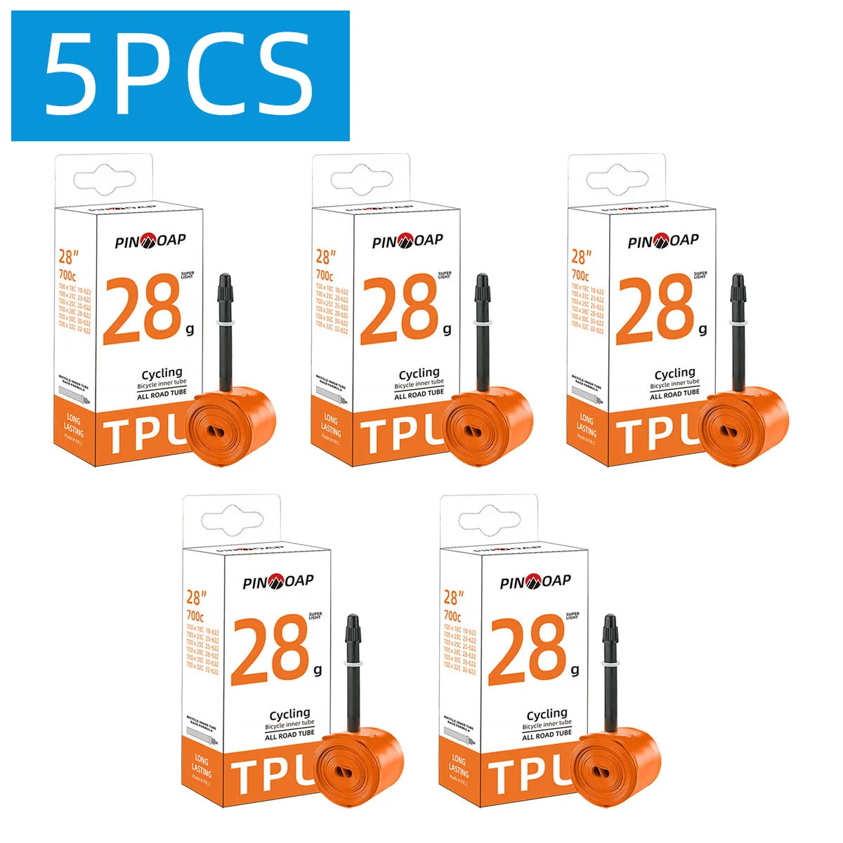 Ultra Light TPU Road Bike Inner Tube, Explosion-Proof & Puncture Resistant, Essential