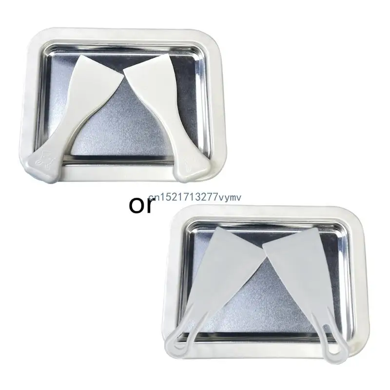 

Ролик для мороженого из нержавеющей стали своими руками с 2 скребками для приготовления рулета для мороженого