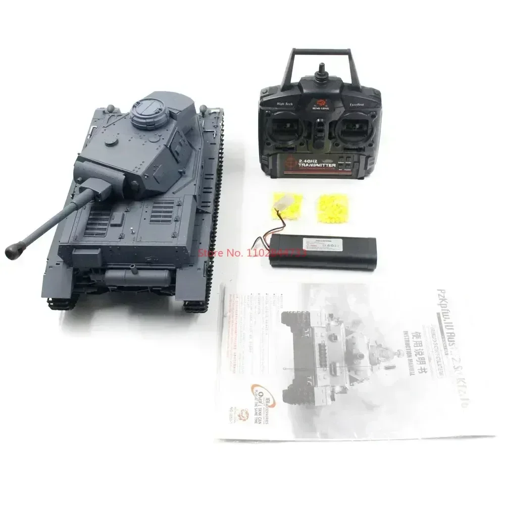 Tank 1/16 Henglong  Simulation Tank Medium Support Remote Control Multi Functional Battle Tank As A New Year Gift For Children 5