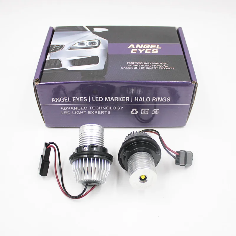 FS-AAA Светодиодные глаза ангела для BMW E39 E53 E60 E61 E63 E64 E65 E66 E87 Canbus светодиодные гало