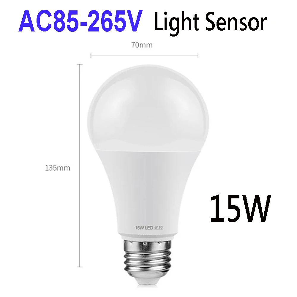 Motion-Activated LED Sensor Bulb