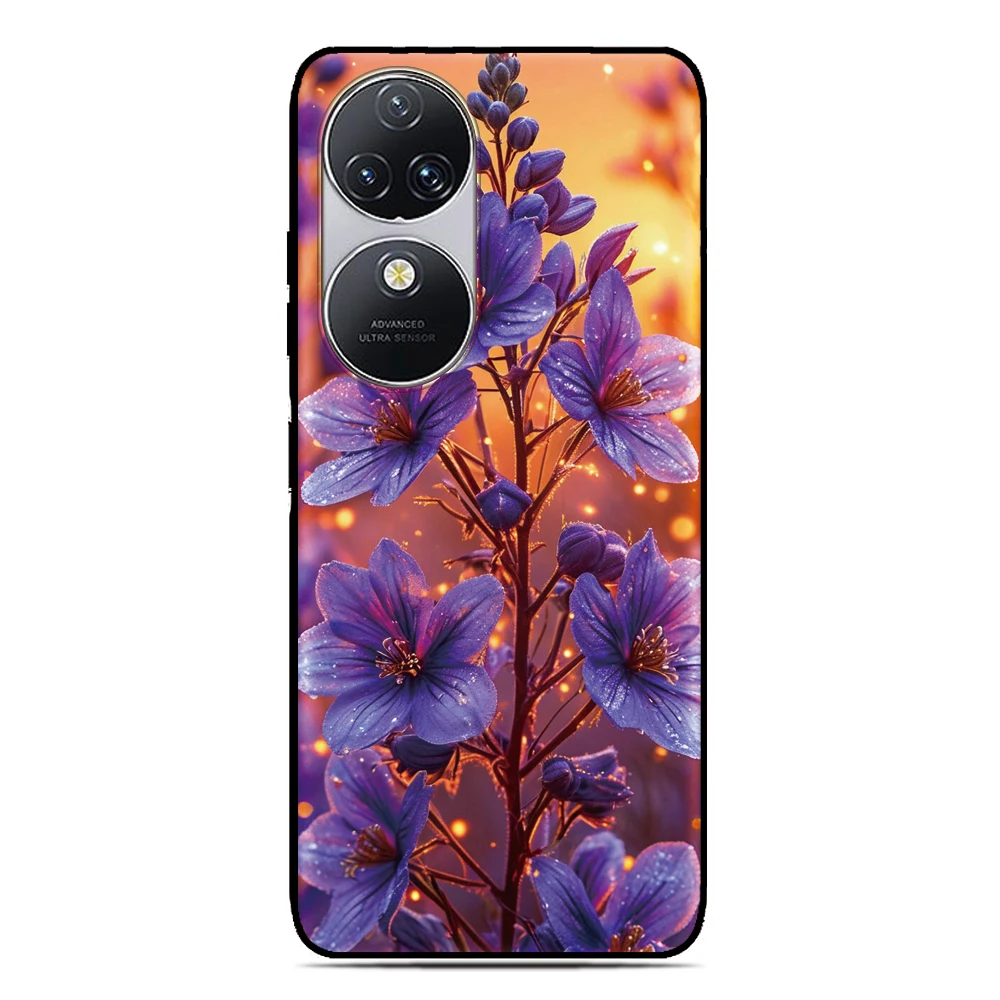 Floral Artistry Phone Case - Elegant Flower Design Back Cover