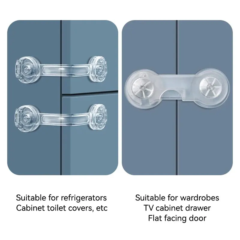 6PCS Baby Cabinet Drawer Refrigerator Locks Child Anti-opening Home Safety Protection Buckle cabinet lock,child lock,safety lock,refrigerator lock,refrigerator door lock