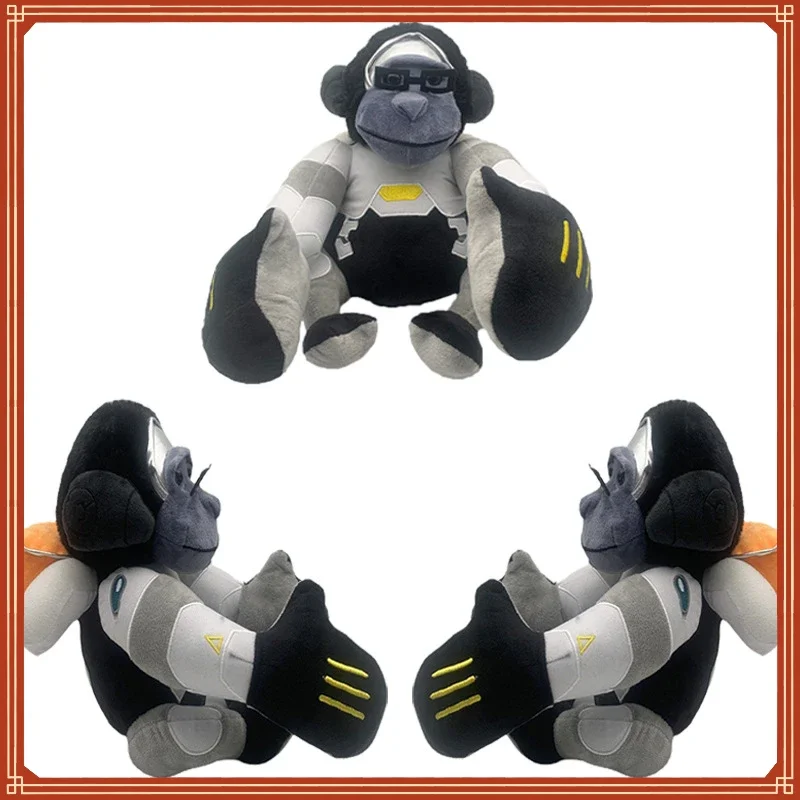 

2023 New Arrival Jumbo Winston Plush Overwatch Winston Gorilla Cute Plush Doll Doll Children's Birthday Gift Christmas Gift