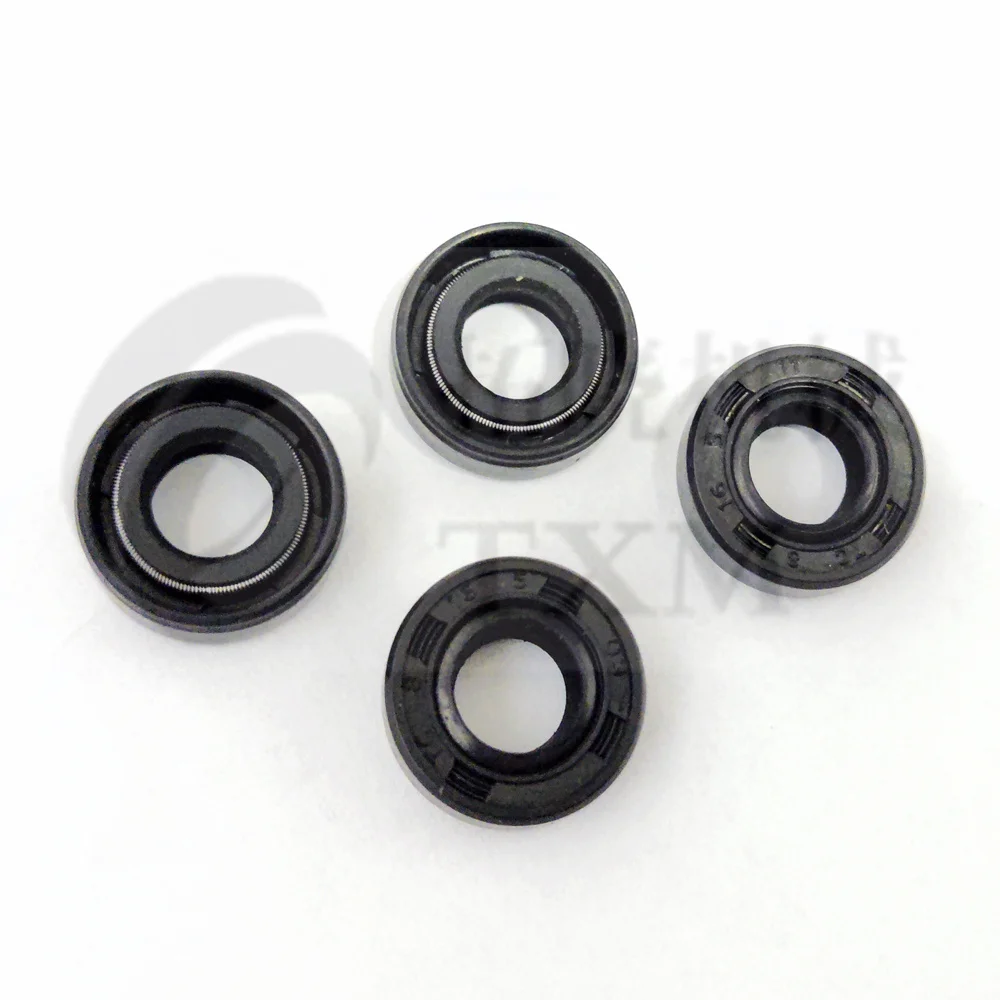 TC8x16x5 8x16x5 NBR Nitrile Rubber Skeleton Oil Seal 8*16*5 Seals Radial Shaft Seals 10pcs oil seal screwdrivers o ring seal set rubber seal ring sealing repair tools seal remover water pump seal kit engine transmission seal