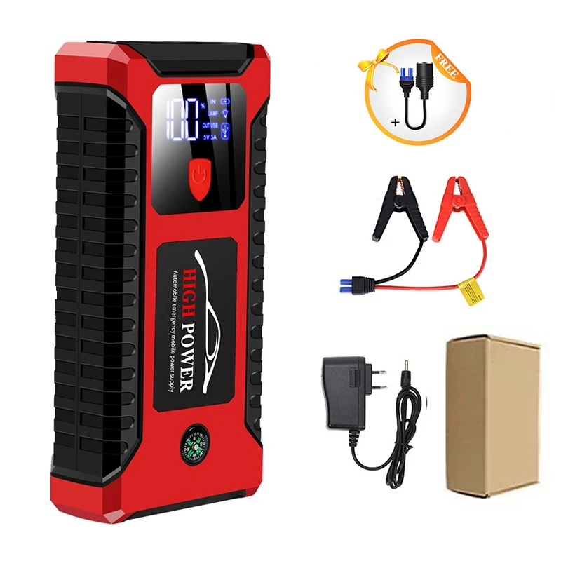 20000mah portable car jump starter power bank vehicle battery booster charger best sale
