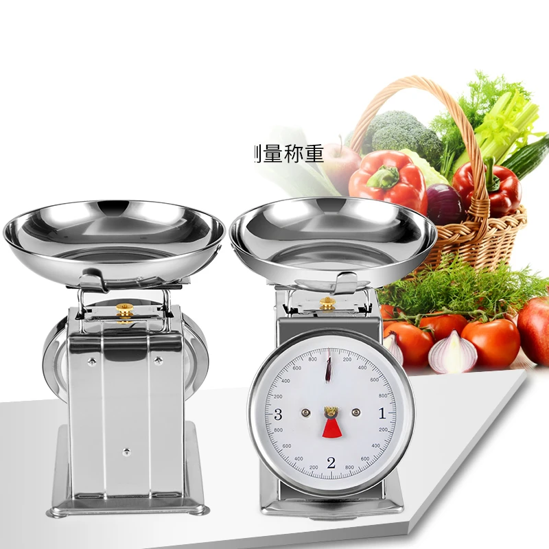 304 Stainless Steel Household Kitchen Mechanical Scale 2kg 4kg
