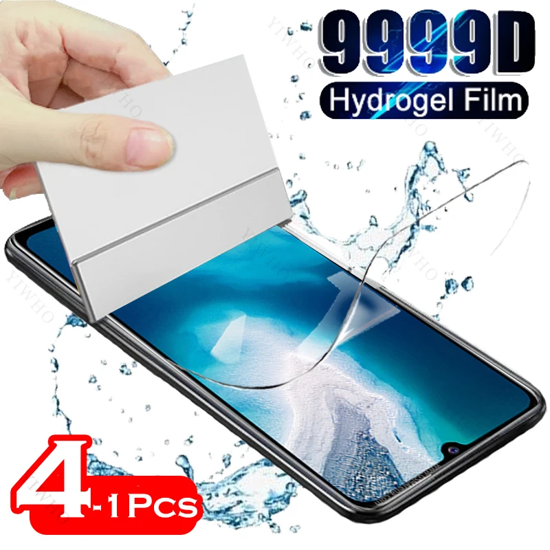 

4-1 шт., Гидрогелевая Защитная пленка для экрана Vivo V20 SE V 20 V2022