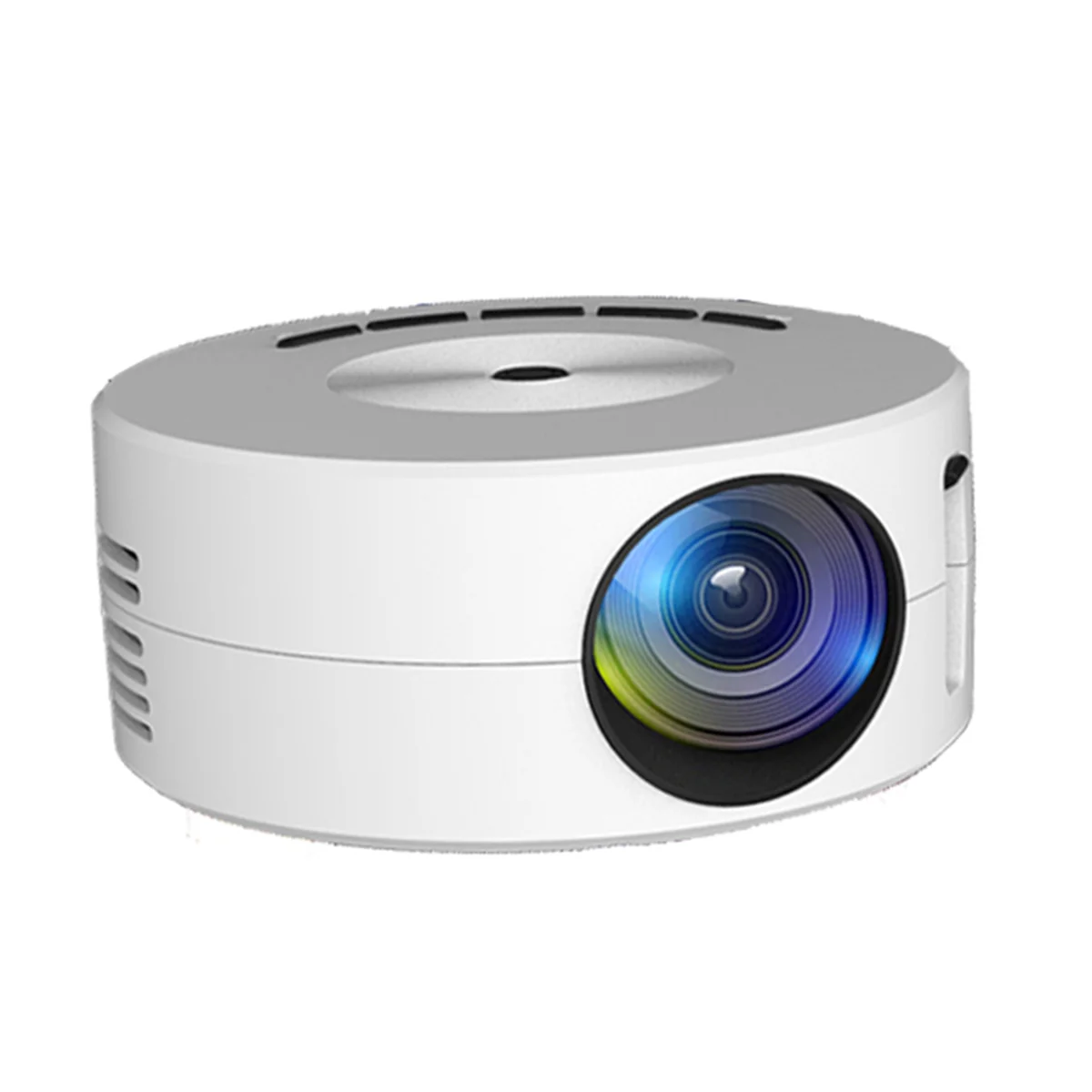 

YT200 Mini Projector LED Home Media Player Audio Portable Projectors USB Video Wired Projection Same Screen Mirror