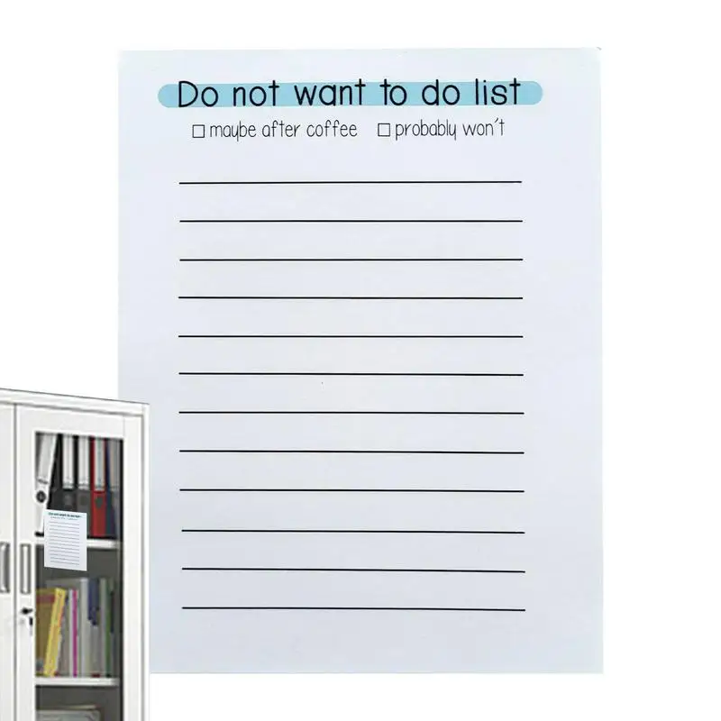 

Daily To Do List Notepad 50 Sheets Daily Notepad Notebook Memo Writing Pad For Work Schedule Grocery Lists Reminders Priorities