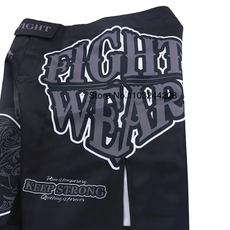 MMA Shorts Men Boxing Training Shorts Muay Thai Gym Sports Running Pants BJJ Brazilian Jiujitsu Martial Arts Fight Wear