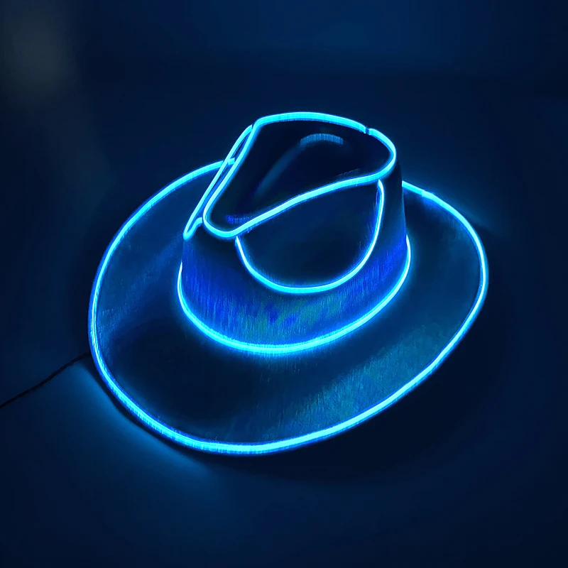 Neon Cowboys LED Feather Fan