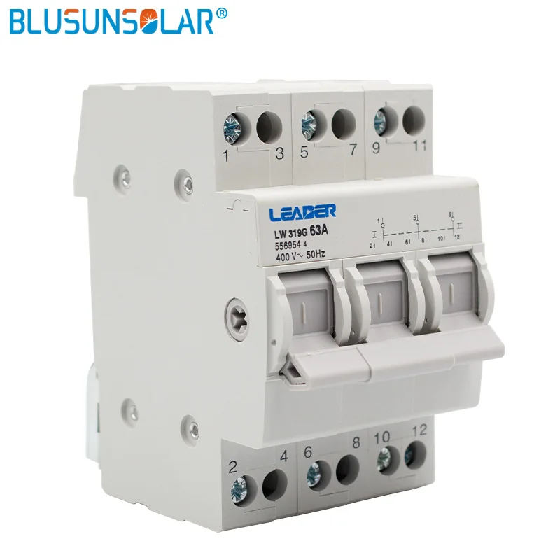 2p 3p trilho din ac 4000v 32a
