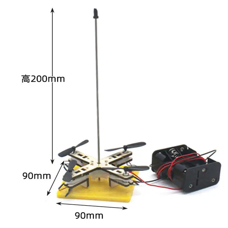 Dron DIY dla Dzieci - Edukacyjny Zestaw Śmigłowca do Samodzielnego Montażu