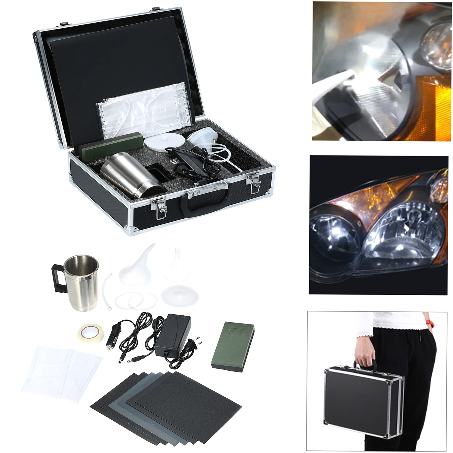 Car Automobile Headlight Restoration Kits Car Headlight Polish Repair