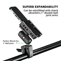 FANAUE Handlebar Clamp Mount Base mobile phone holder stand Support bracket Motorbike motorcycle Bicycles ATV/UTV for RAM Mounts - Image 2