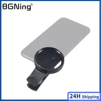 Universal 52MM Circular Phone Lens Portable Polarizer Camera Lens Clip CPL / UV Filter Kit for iPhone Mobile Phone Smartphone 1