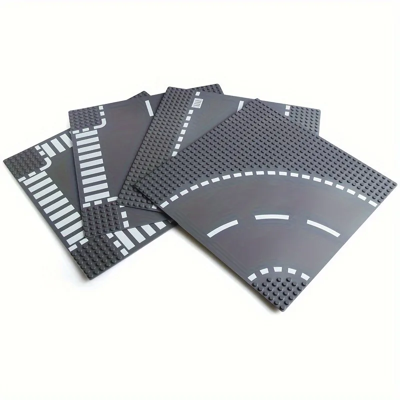 

1 шт., Детский конструктор «городская дорога»