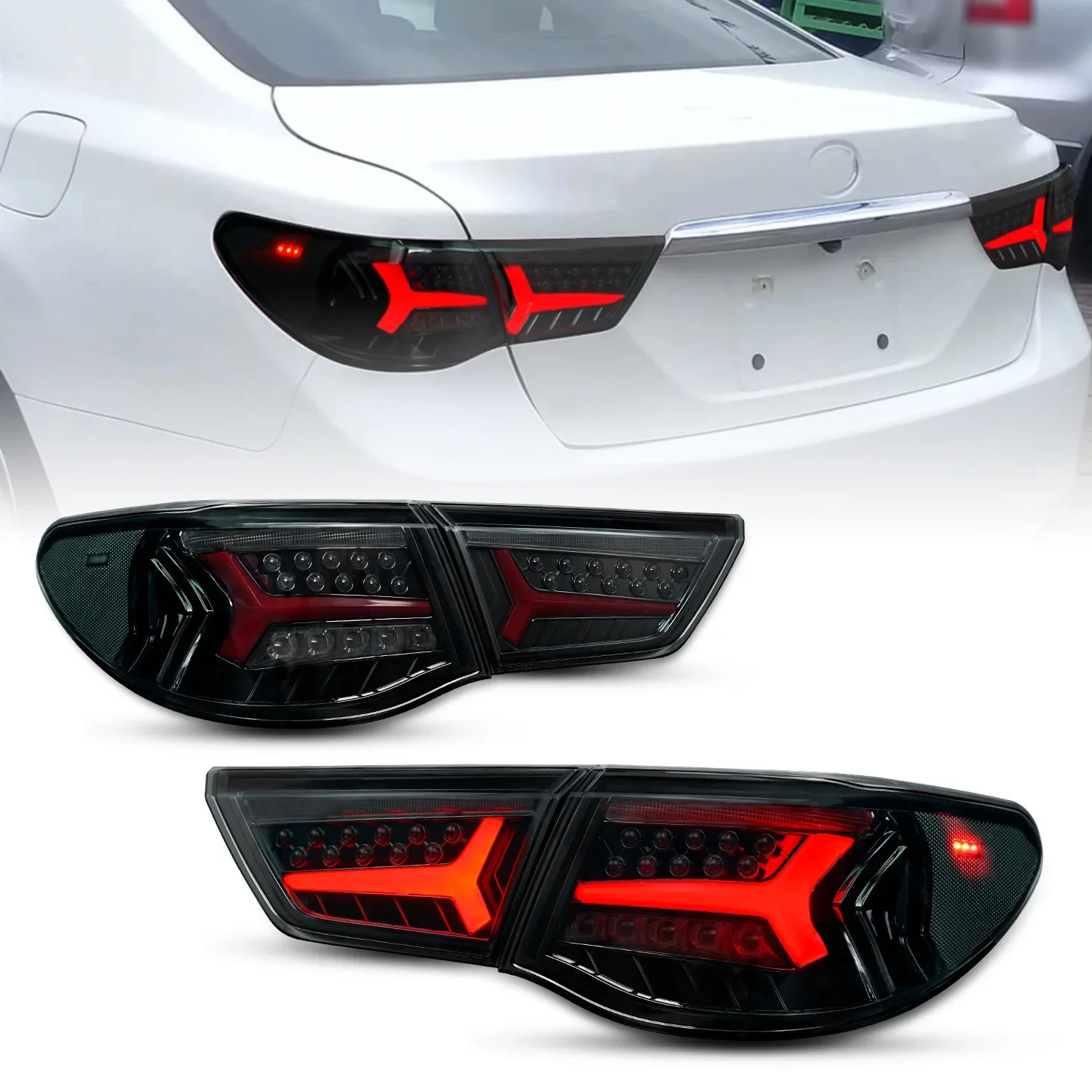 

new design Modify LED taillight for Reiz MARK X 2010 - 2013 LED Rear light with sequential turning signal