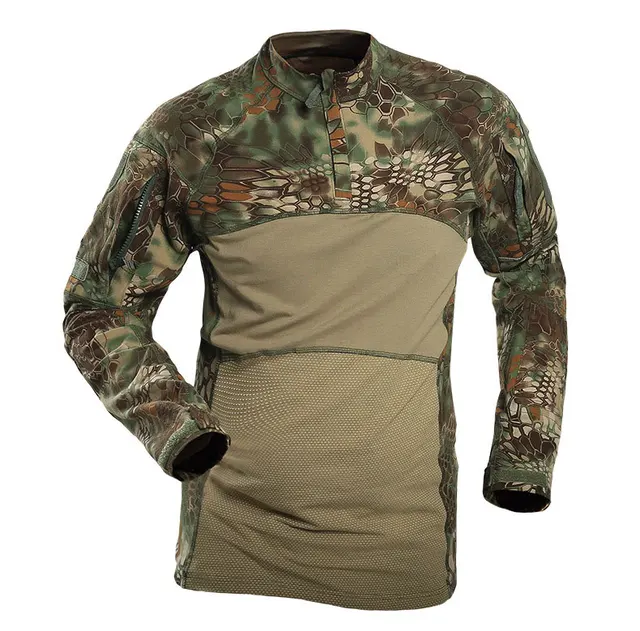 Kryptek Mandrake Camo Tactical Shirt Training Long Sleeve