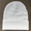 Thicken Women Knit Beanies With Rhinestone Slouchy Beanie Hats Winter Knit Caps Breathable Soft Ski Hat Cuffed Skull 6
