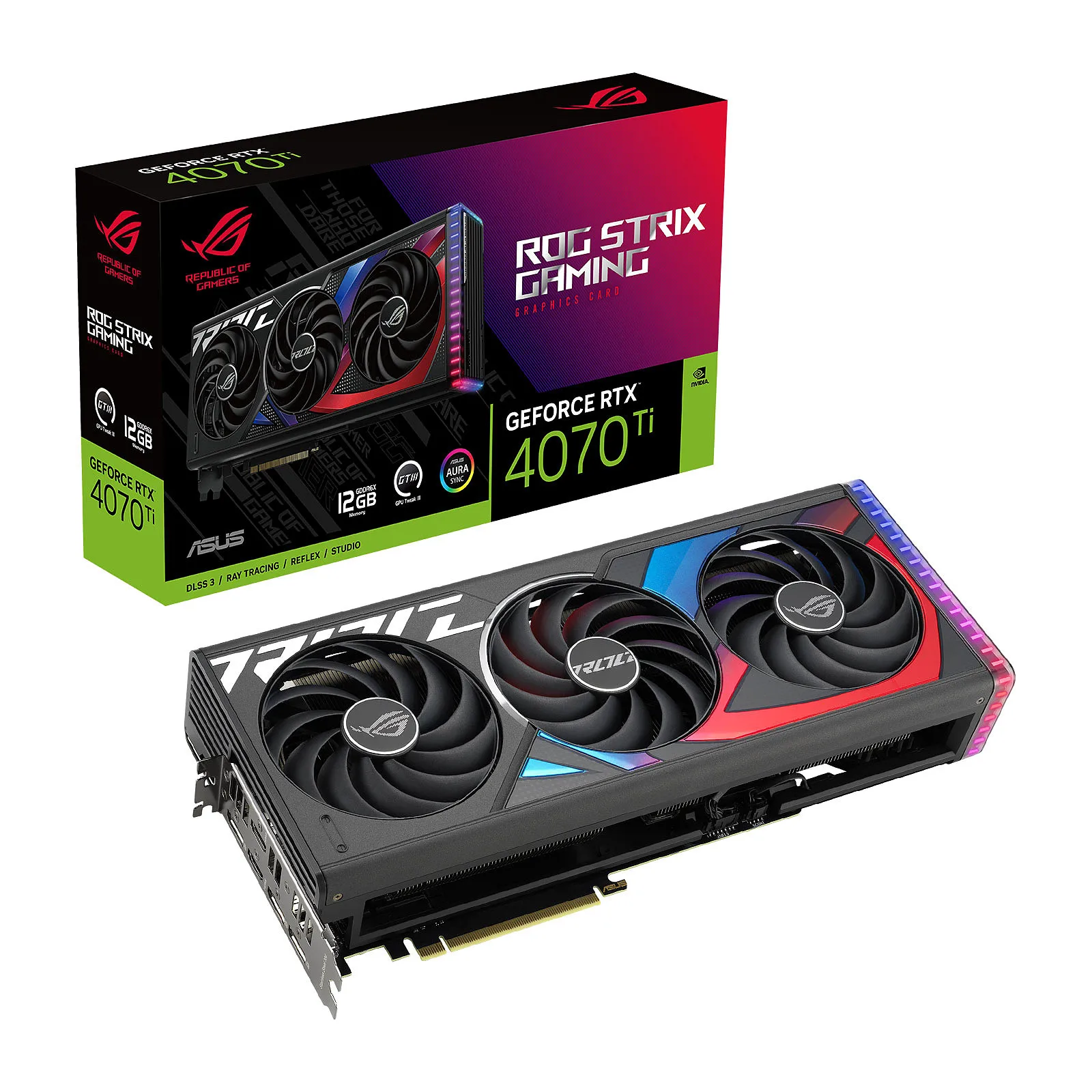 

ASUS ROG Strix GeForce RTX 4070 Ti 12GB