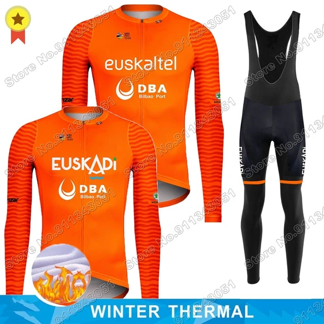 2022 Euskaltel DBA Euskadi Cycling Jersey Winter Set Men Clothing Road Bike Bicycle Jacket Ropa Ciclismo Maillot _ AliExpress Mobile