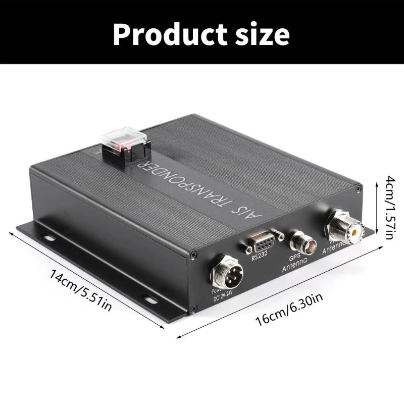 Low-power AIS transponder, used for safe entry and of ports, with excellent stability, collision avoidance instrumen.A5KD