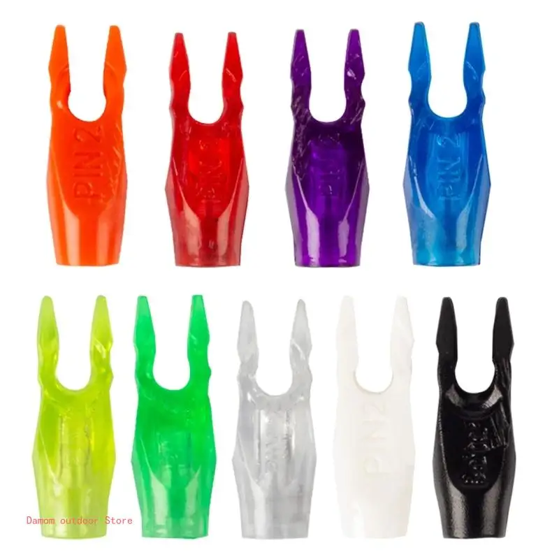 20Pcs Tail Colorful Plastic Nock Insert Tail Insert Nock for Arrow Speed archery arrow nocks
