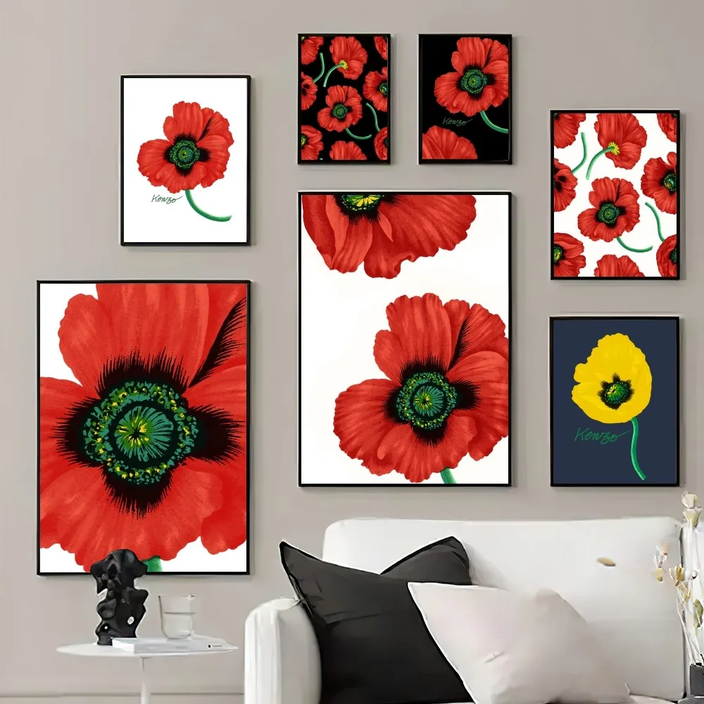 Beauty K-Kenzo Flower Poster Stampa Immagini A Parete Soggiorno Decorazione Della Casa