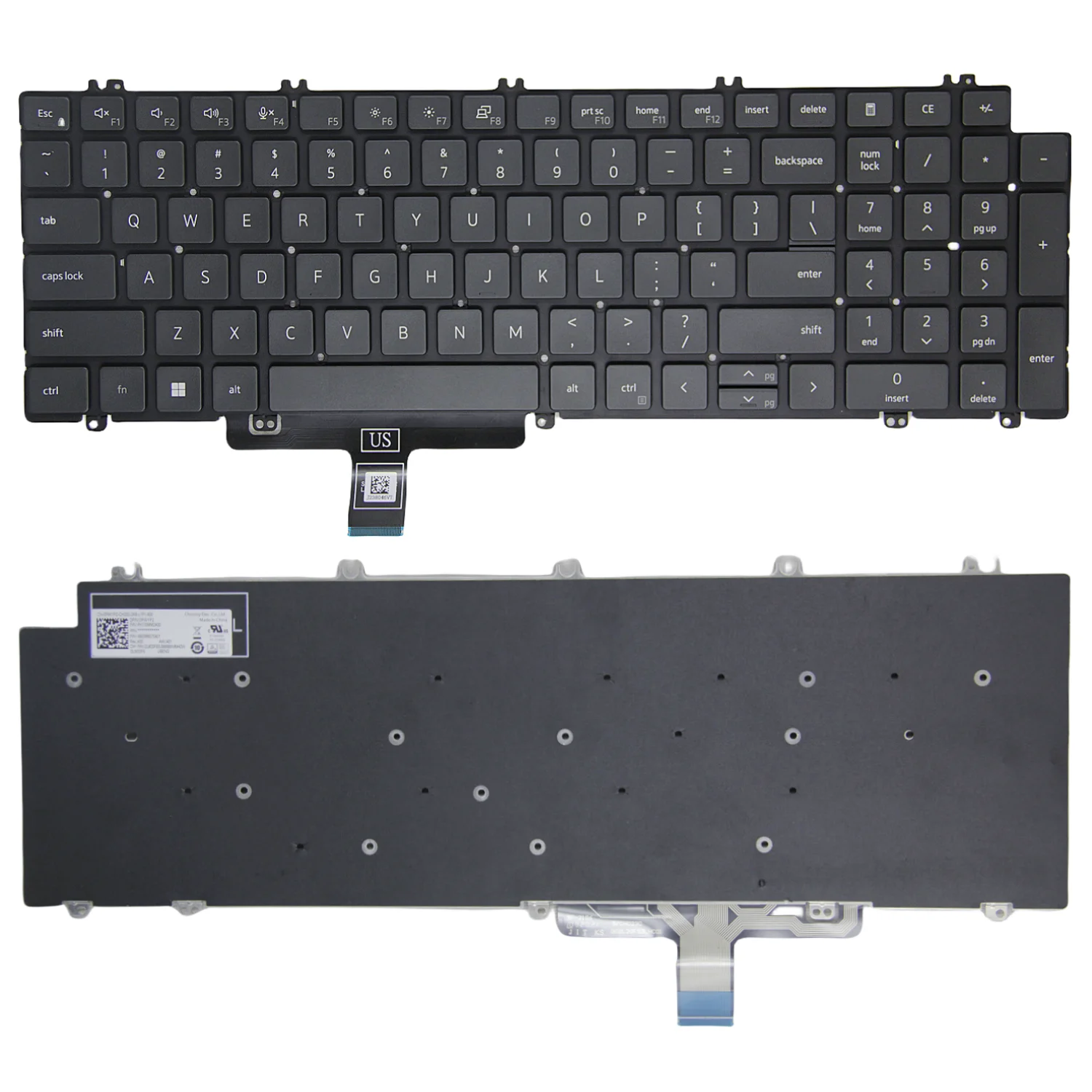 Dell Latitude 5520 5521 5530 Precision 3560 3561 3570 3571 3580 3581 P104F 7670 7680 7770 7780   ̱ Ű