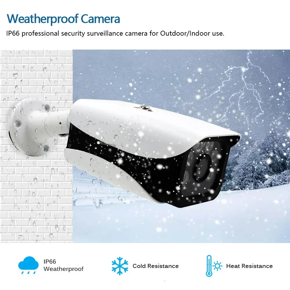 4K Ultra HD Outdoor AHD Bullet Security Camera