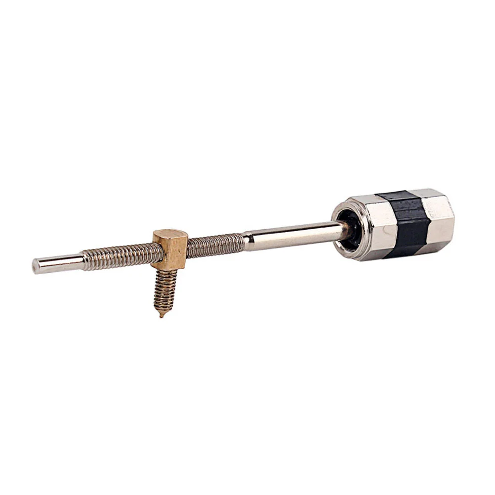 2pcs Metal Cello Bow Screw Stringed Instruments Accessories Cellist Musical Instrument Parts BA23 (Silver) cello support parts