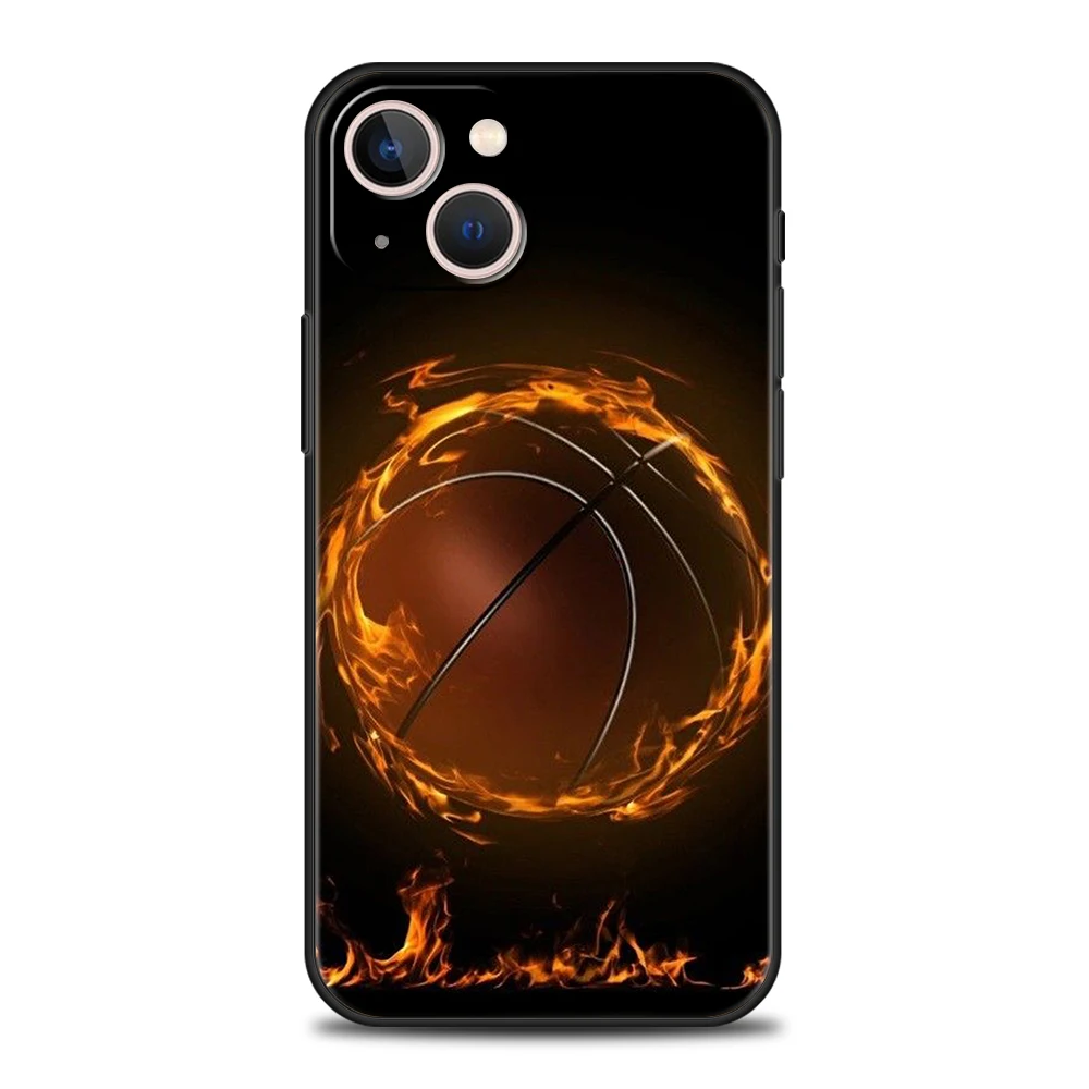 Premium Football Sport Silicone Phone Case Cover - Soft Protective Shell