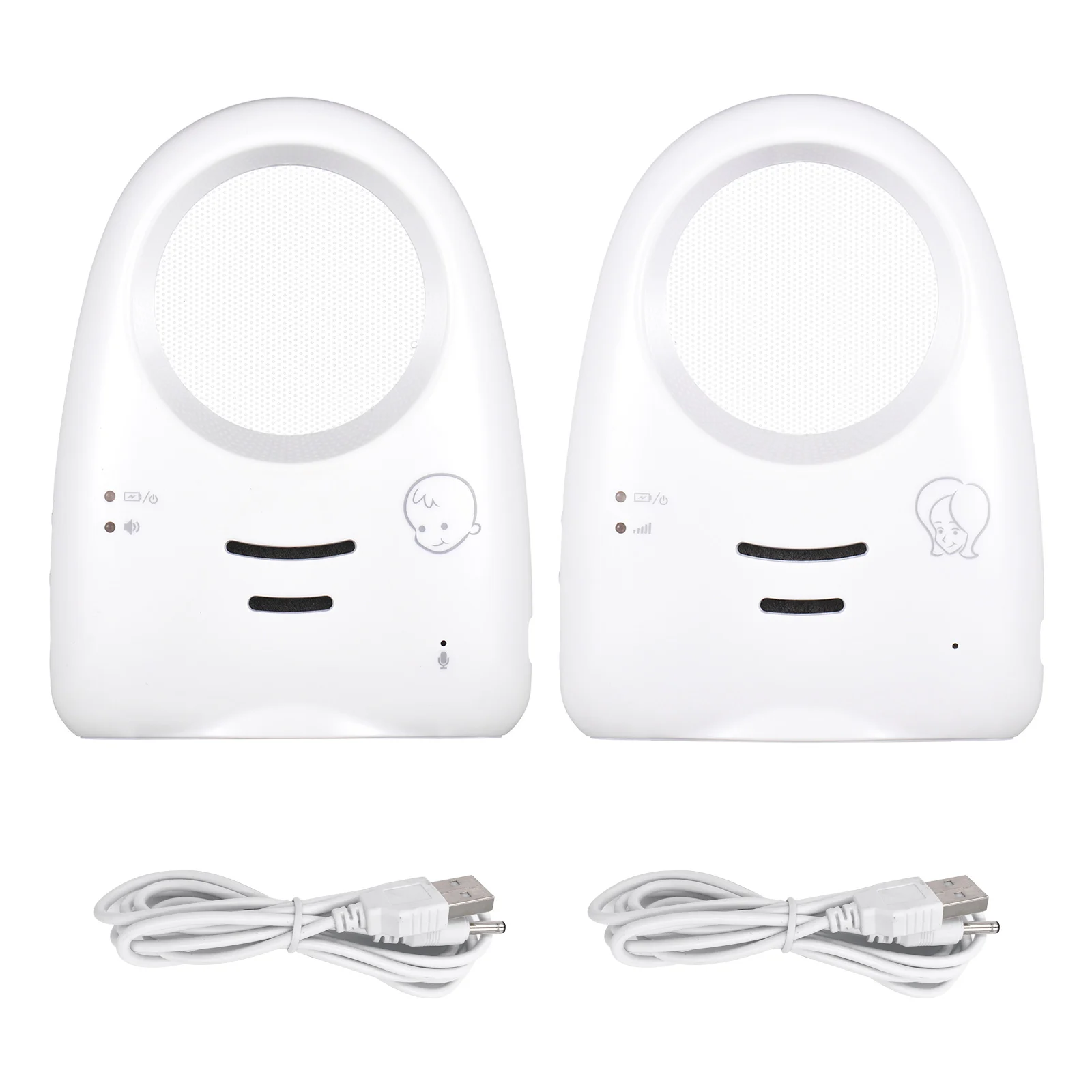 Wireless Digital Audio Baby Monitor 2.4GHz Portable One-Way Talk Baby Cry Detector
