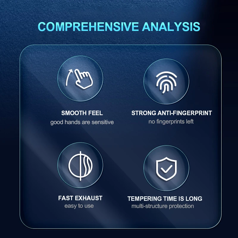 5PCS 9D Screen Protector For IPhone 15 14 13 12 11 Pro Protective For IPhone X XR XS Max 6 6s 7 8 Plus Tempered Glass_voghion.com