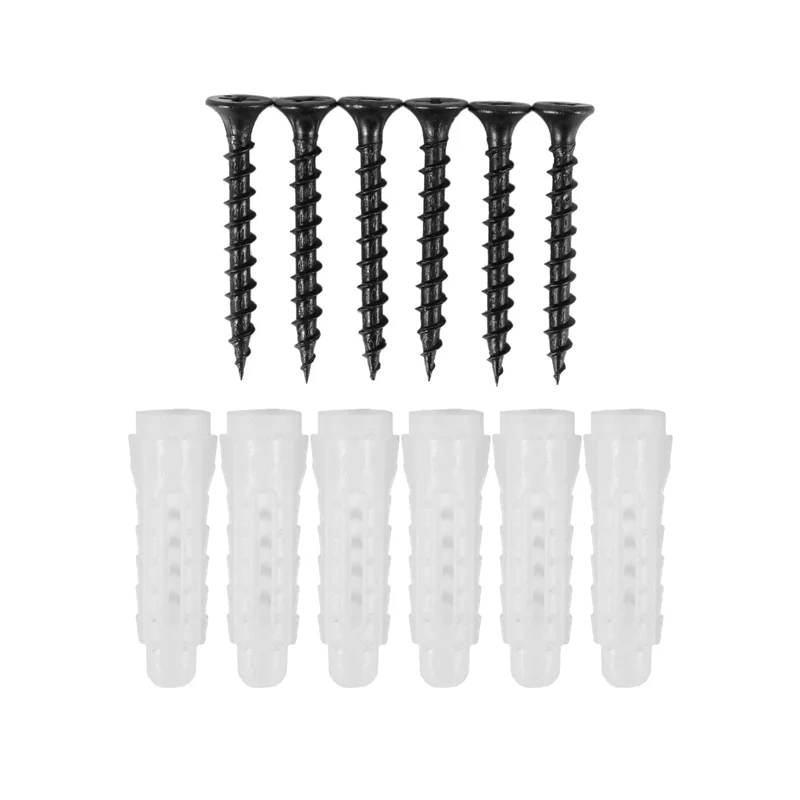 ABUN-12Pack Portabottiglie da parete semplice per bottiglie singole, espositore per bottiglie di vino, portabottiglie da appendere in metallo - immagine 2