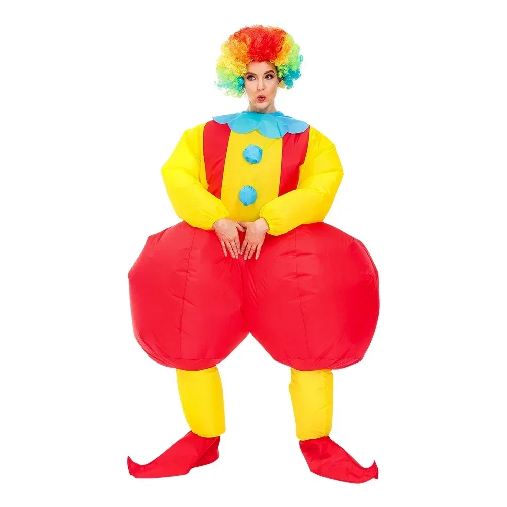 

Adult Clown Inflatable Costumes Suits Purim Halloween Party Anime Cosplay Costume Dress for Man Woman Birthday Gifts