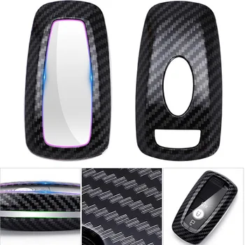 Custodia per chiave Auto in fibra di carbonio 3 4 pulsanti per Ford Fusion Mondeo Mustang Explorer F150 Edge EcoSport per portachiavi Auto Lincoln 5 Custodia per chiave Auto in fibra di carbonio 3 4 pulsanti per Ford Fusion Mondeo Mustang Explorer F150 Edge EcoSport per portachiavi Auto Lincoln - Custodia per chiave Auto in fibra di carbonio 3 4 pulsanti per Ford Fusion Mondeo